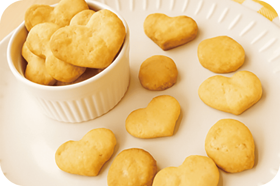 加熱しても栄養をキープしたクッキー